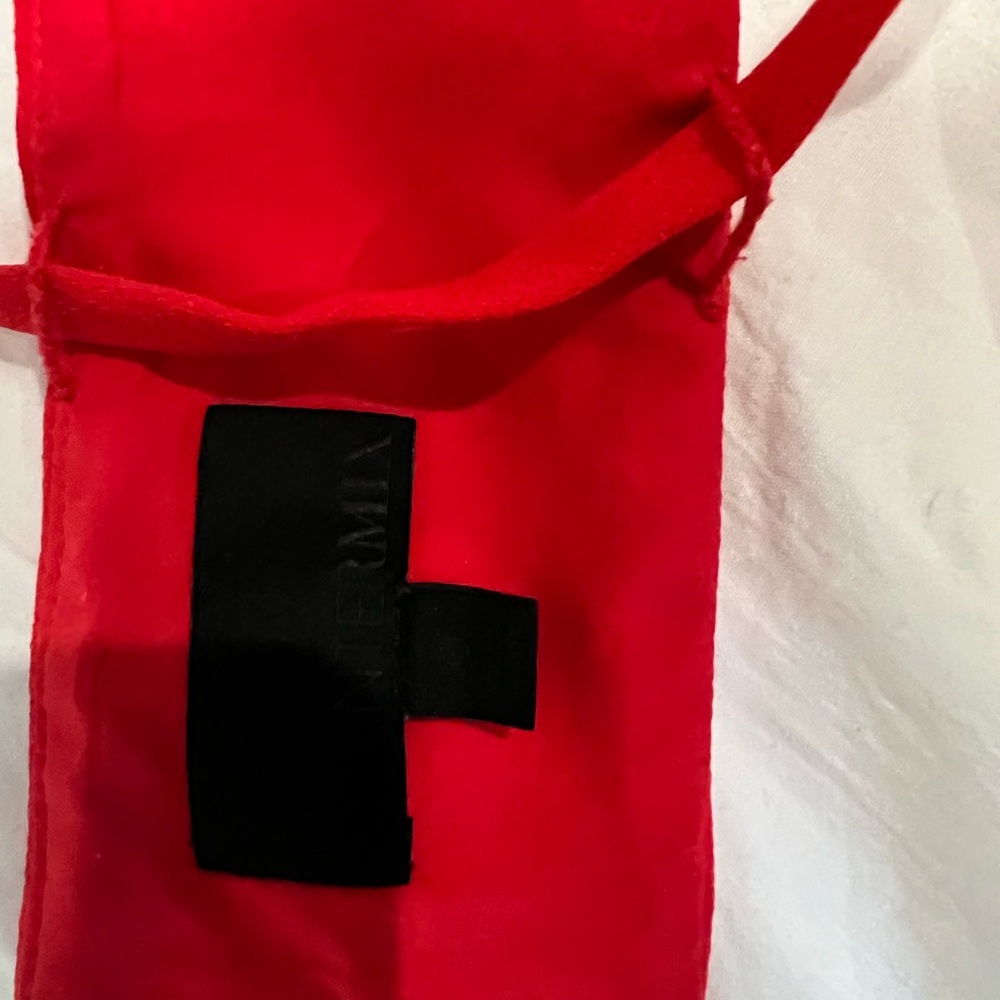 Red Intermix Jumpsuit - Picture 4 of 4